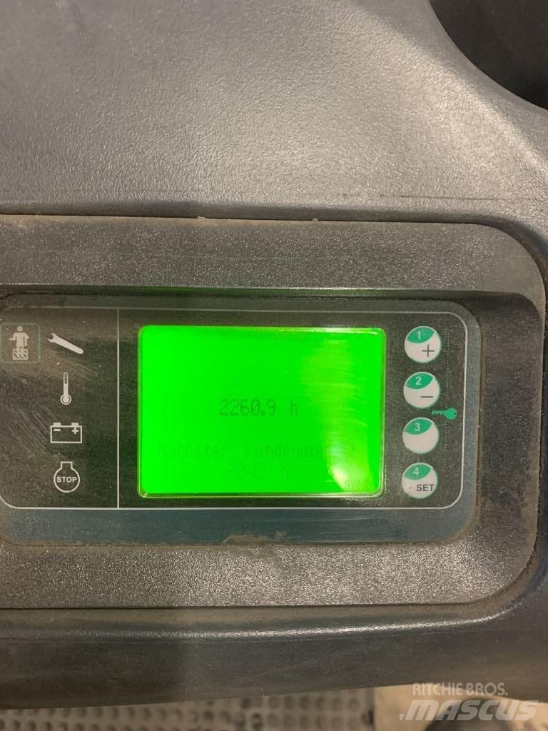 Linde D 12AP Elektromos gyalogkíséretű targoncák