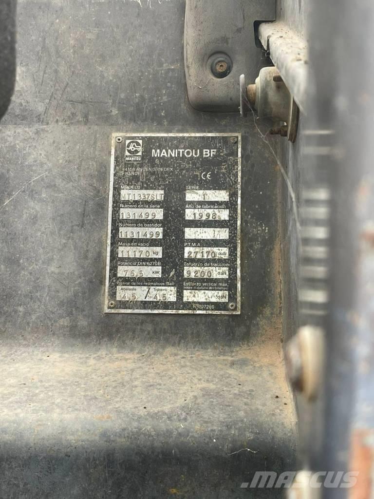 Manitou MT 1337 SL T Teleszkópos rakodók