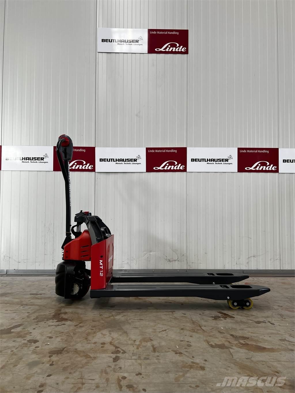 Linde MT12 Gyalogkíséretű targonca