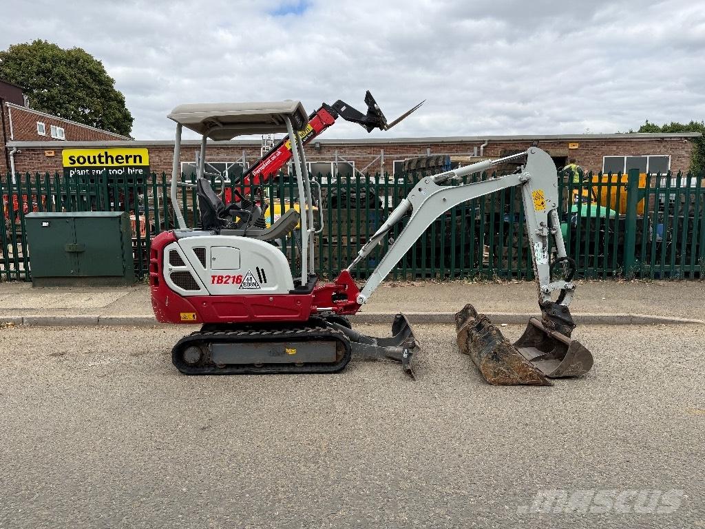 Takeuchi TB 216 Mini kotrók < 7t