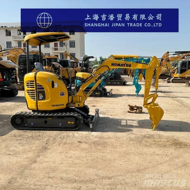 Komatsu PC 20 MR Mini kotrók < 7t