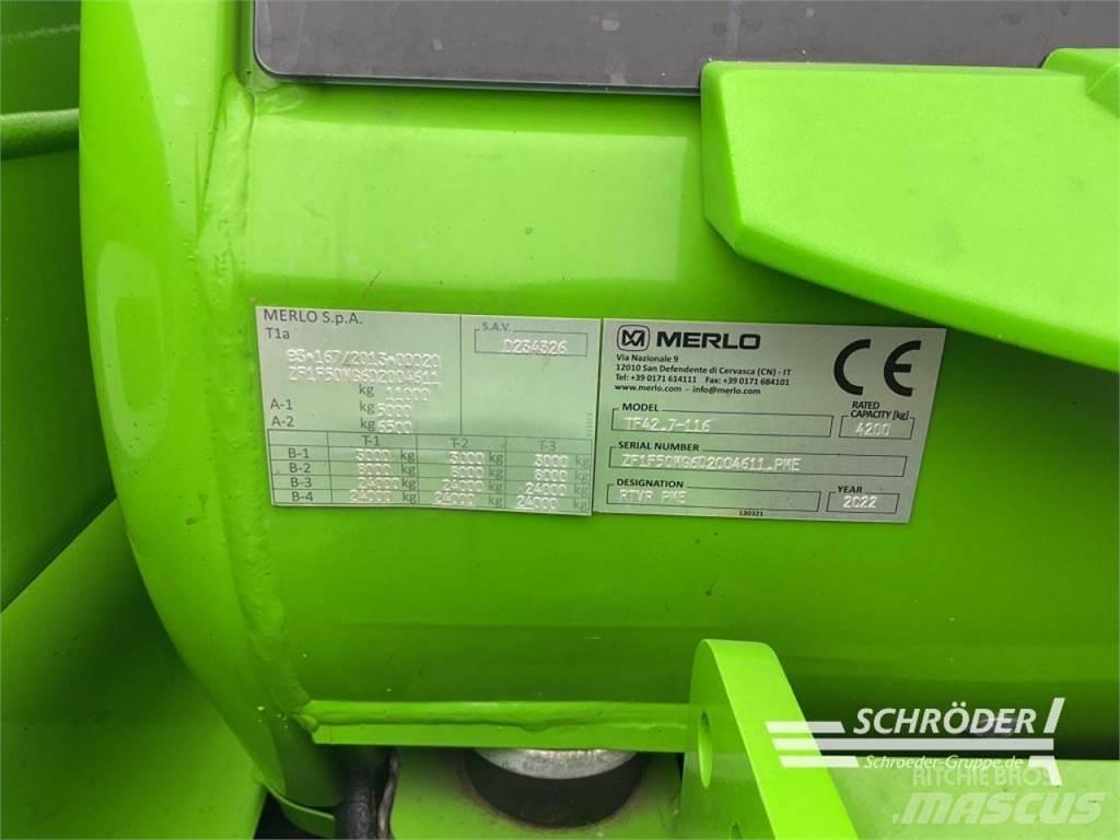 Merlo TF 42.7 - 116 Teleszkópos mezőgazdasági rakodók