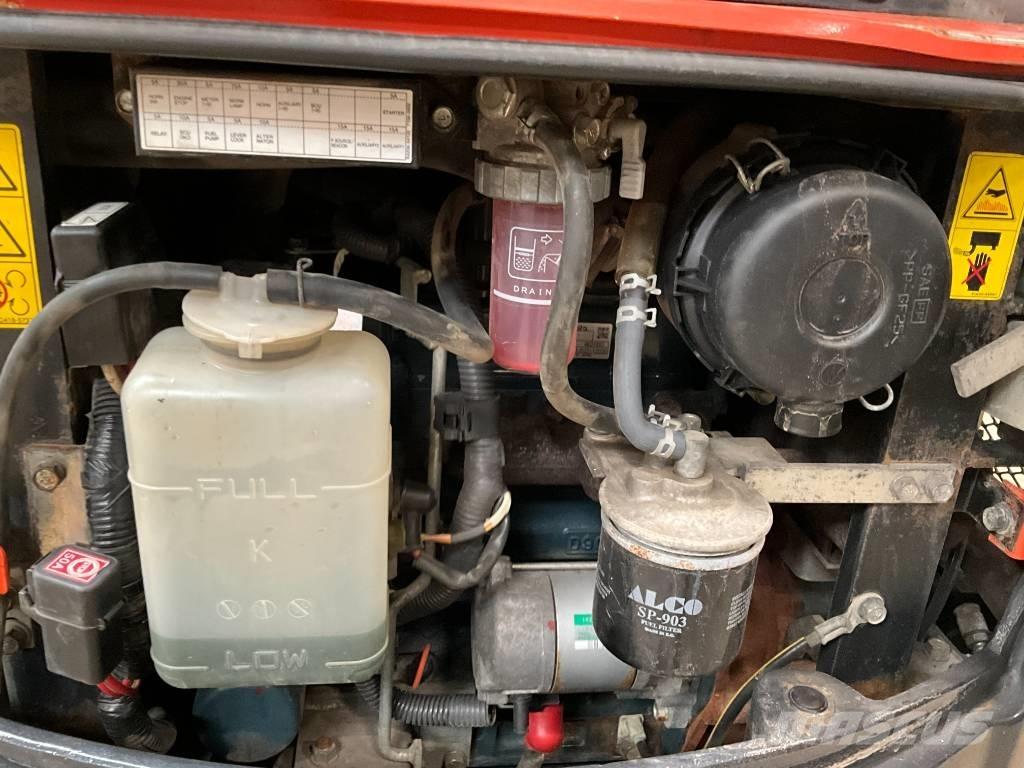 Kubota U 17-3 A Mini kotrók < 7t
