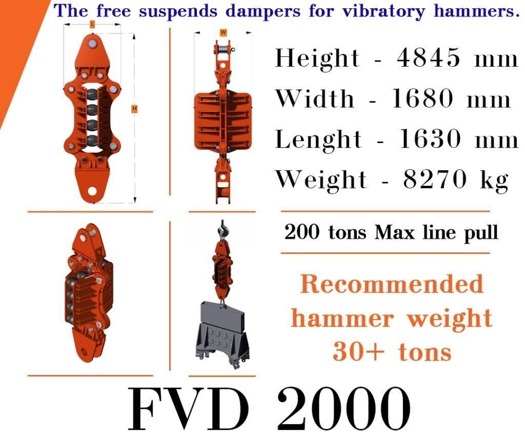  Finaros FVD 2000 Hidraulikus cölöpverők