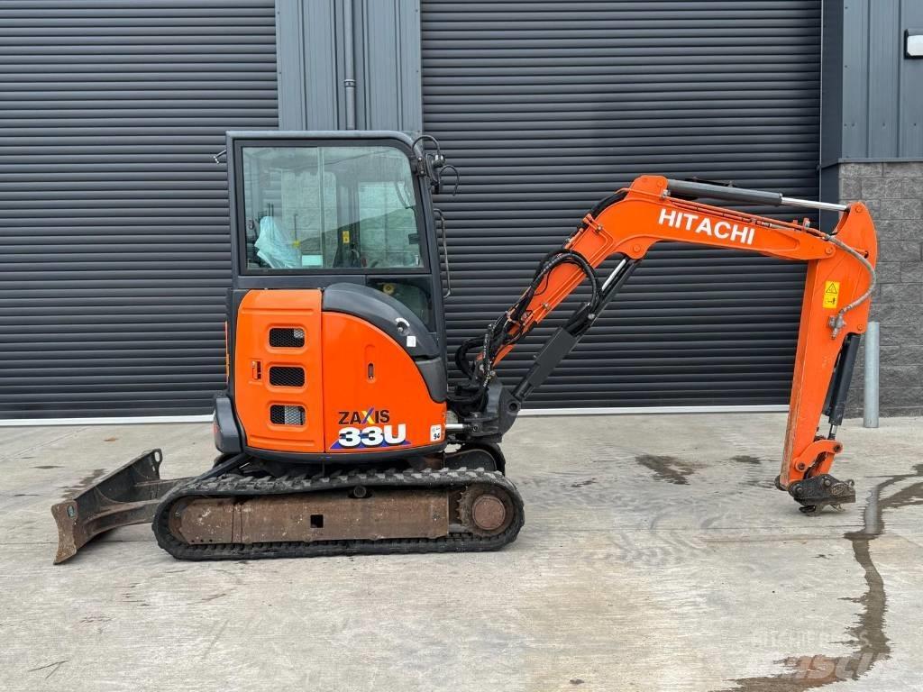 Hitachi ZX 33 U-5 A Mini kotrók < 7t