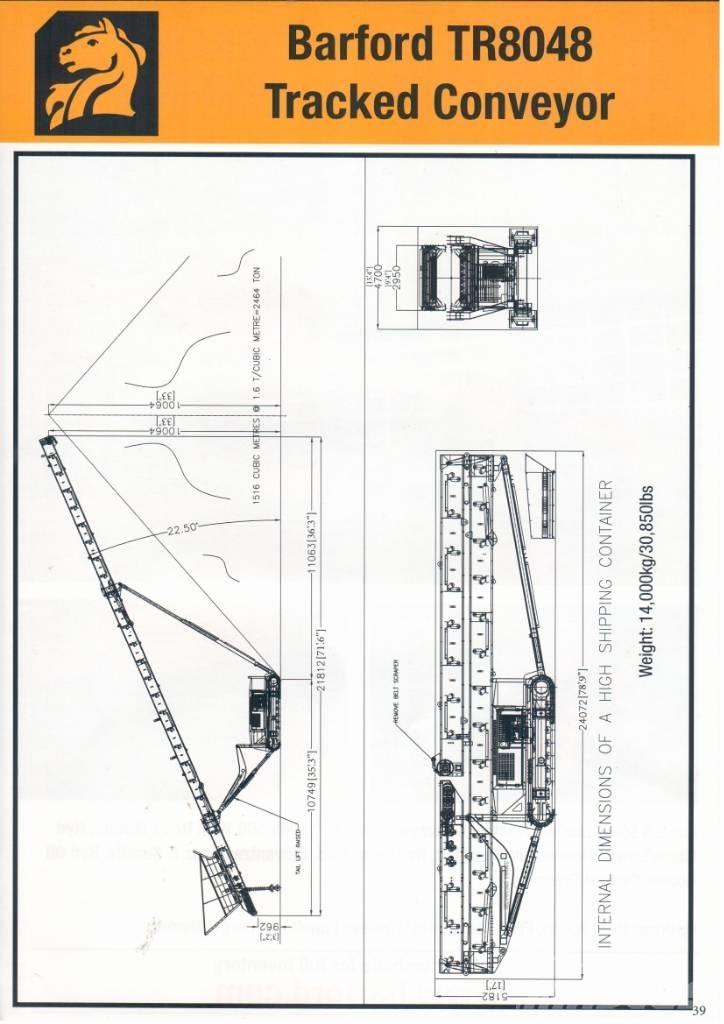 Barford TR8048 Osztályozó berendezések