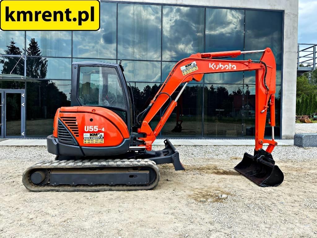 Kubota U 55-4 Mini kotrók < 7t