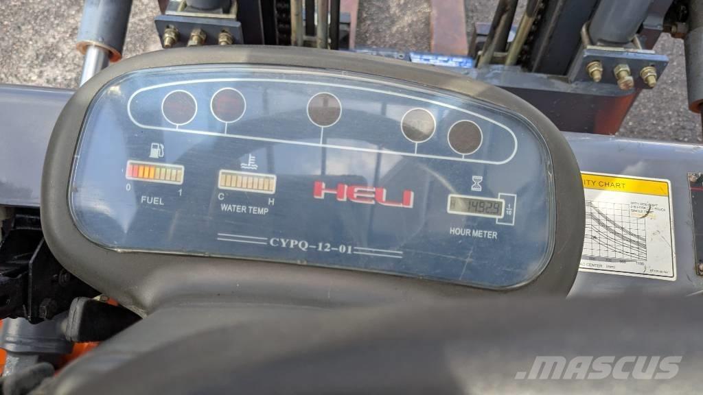 Heli CPYD 25 Gázüzemű targoncák