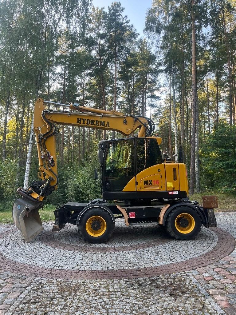 Hydrema MX 16 Gumikerekes kotrók