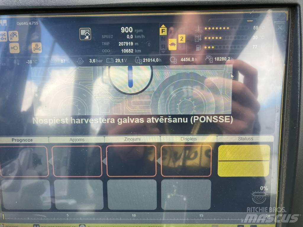 Ponsse Ergo 8W Betakarítók