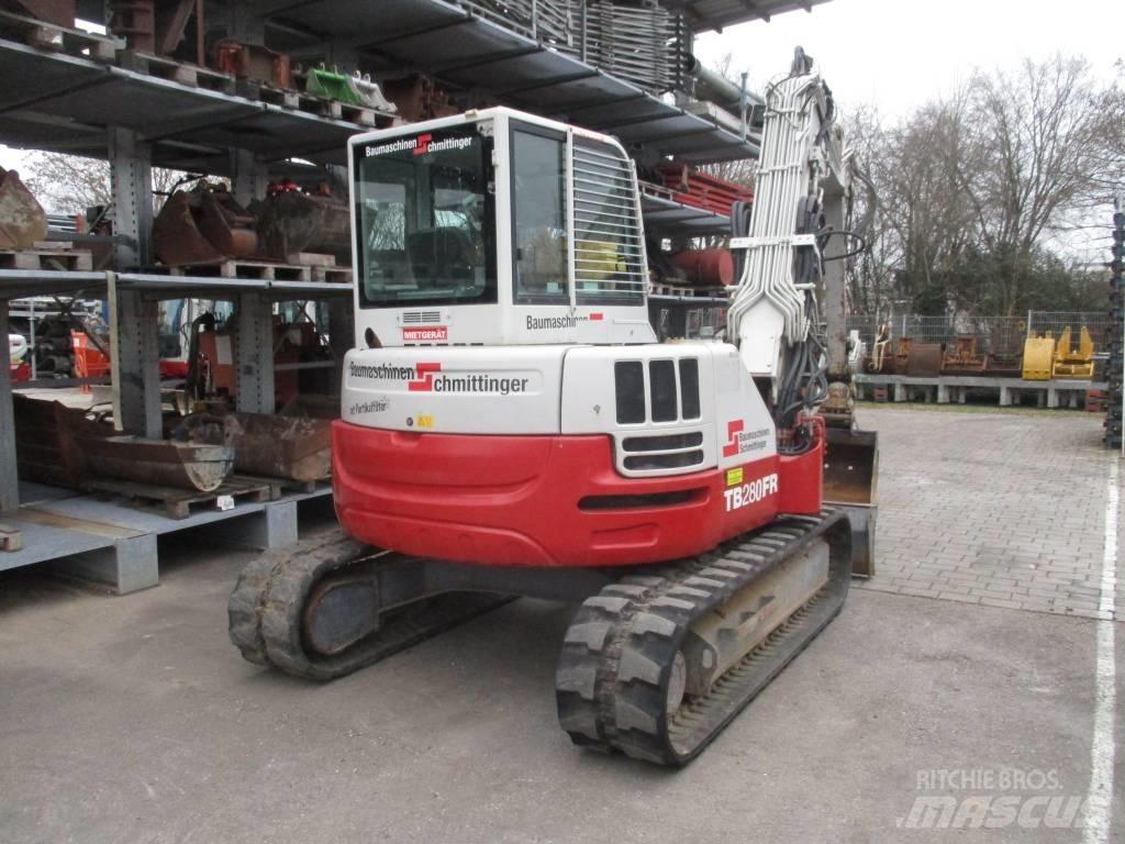 Takeuchi TB 280 FR Közepes (midi) kotrók 7 t - 12 t