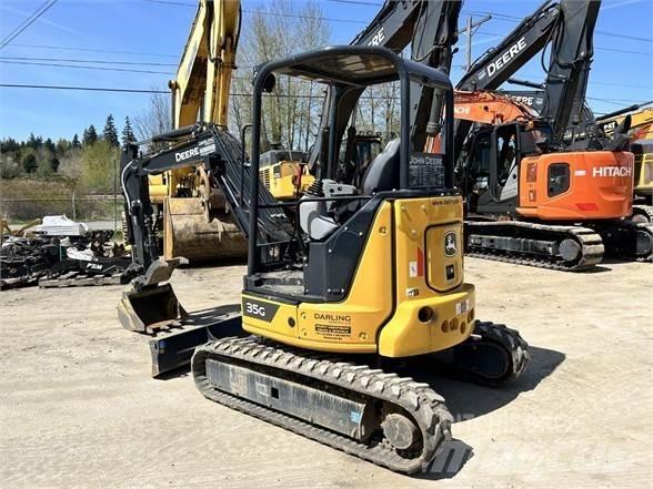 John Deere 35G Mini kotrók < 7t