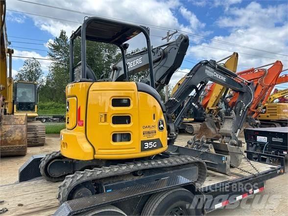 John Deere 35G Mini kotrók < 7t