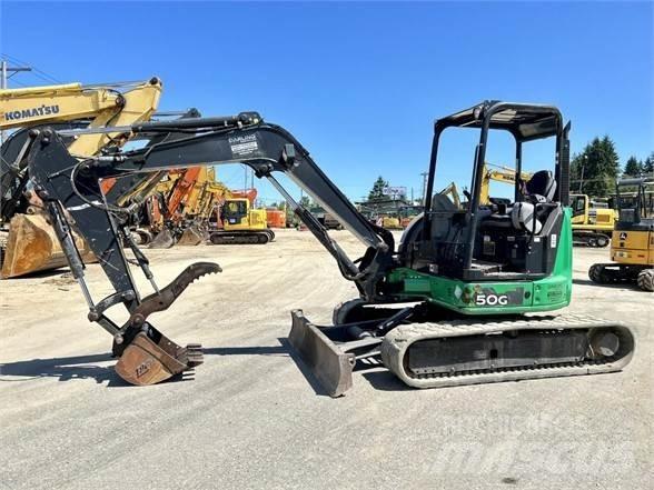 John Deere 50G Mini kotrók < 7t