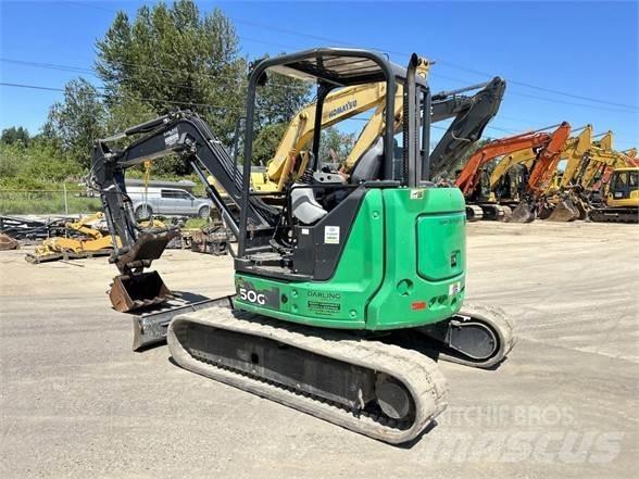 John Deere 50G Mini kotrók < 7t