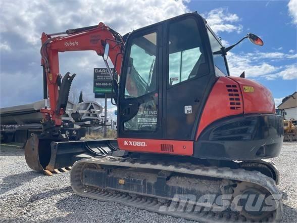 Kubota KX080-4 Lánctalpas kotrók