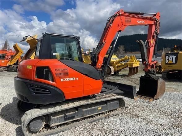 Kubota KX080-4 Lánctalpas kotrók
