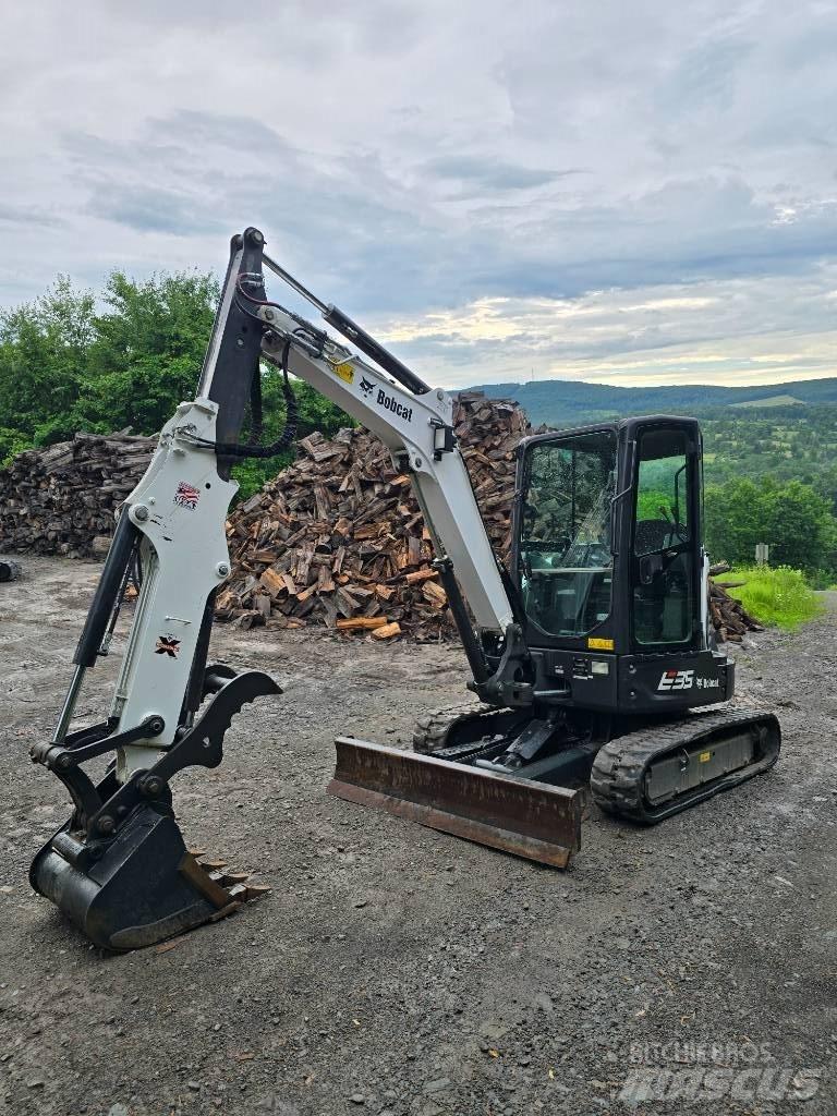Bobcat E35 Mini kotrók < 7t