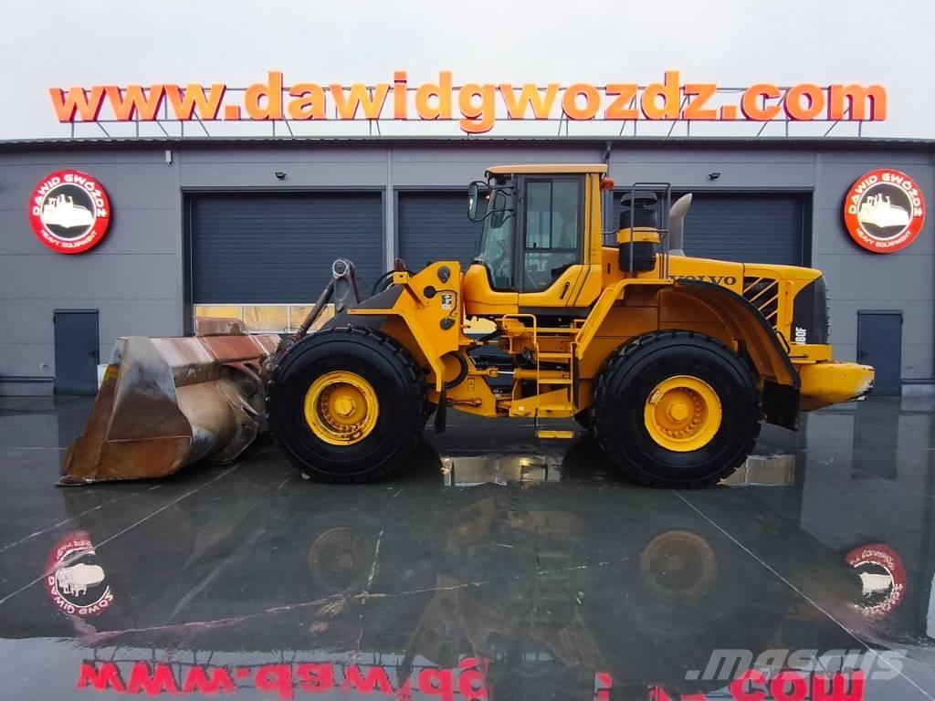 Volvo L 180 F Gumikerekes homlokrakodók