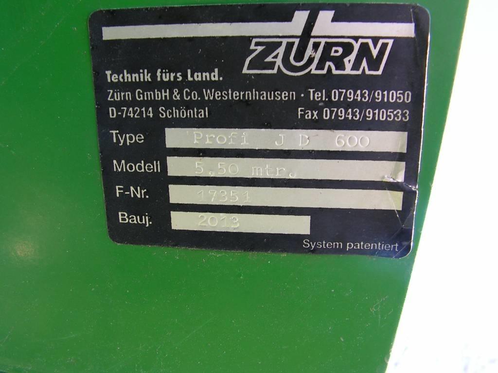 Zürn Profi 600 Kombájn adapterek
