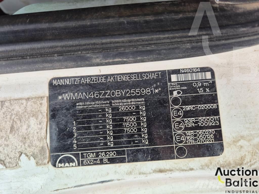 MAN TGM26.290 Hulladék szállítók