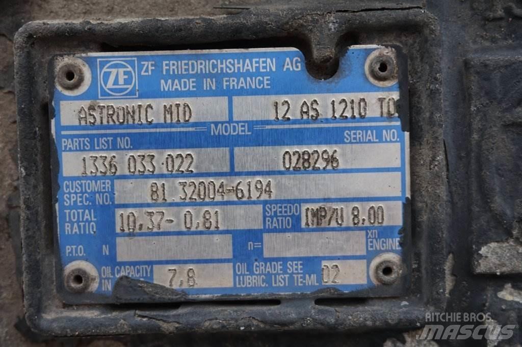 ZF 12AS1210OD TGM Hajtóművek