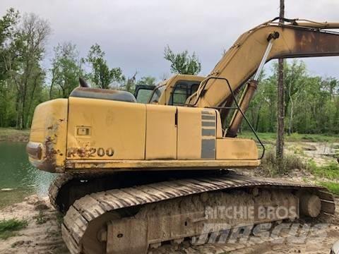 Komatsu PC 200 Lánctalpas kotrók