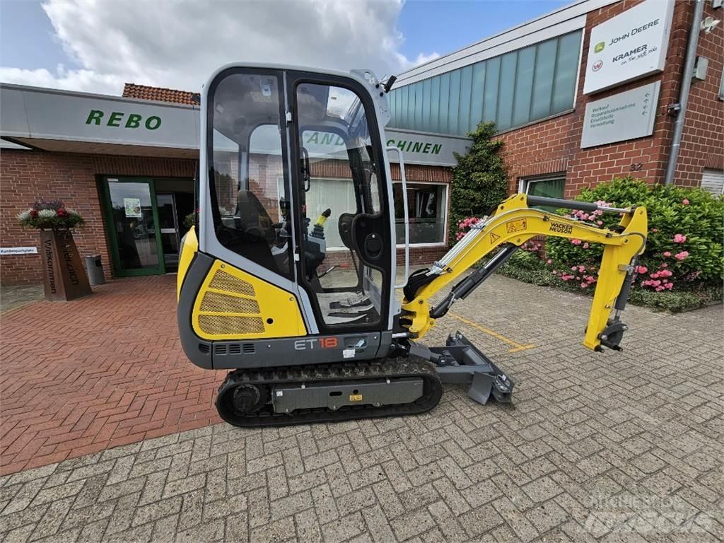 Wacker ET 18 Mini kotrók < 7t