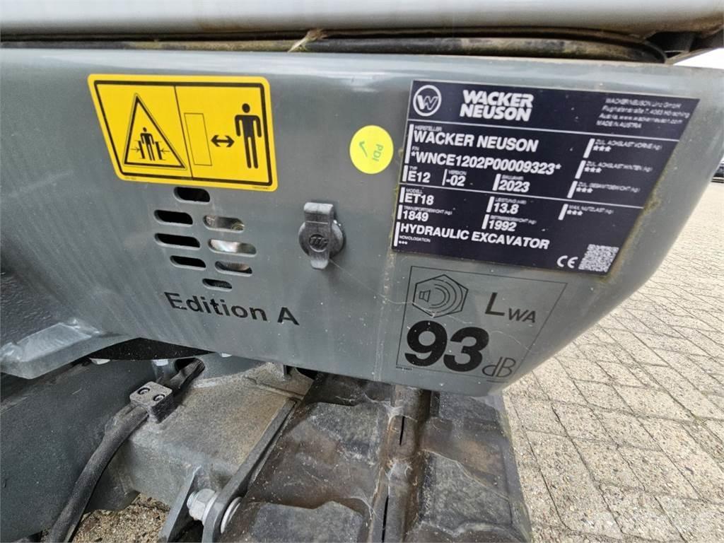 Wacker ET 18 Mini kotrók < 7t