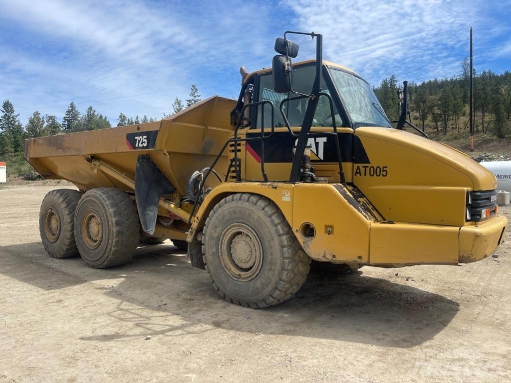 CAT 725 Csuklósdömperek