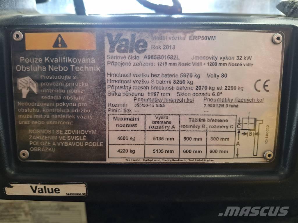 Yale ERP 50 VM Elektromos targoncák
