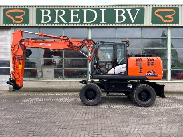 Hitachi ZX 170 W-6 Gumikerekes kotrók