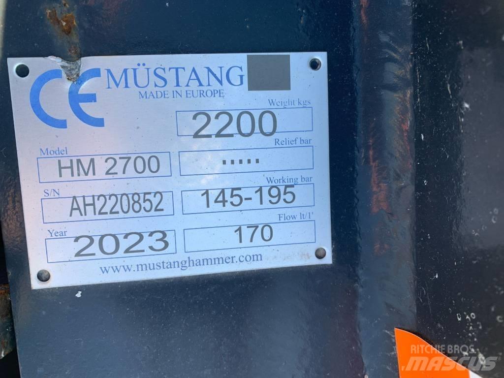 Mustang HM2700 Fejtőgépek