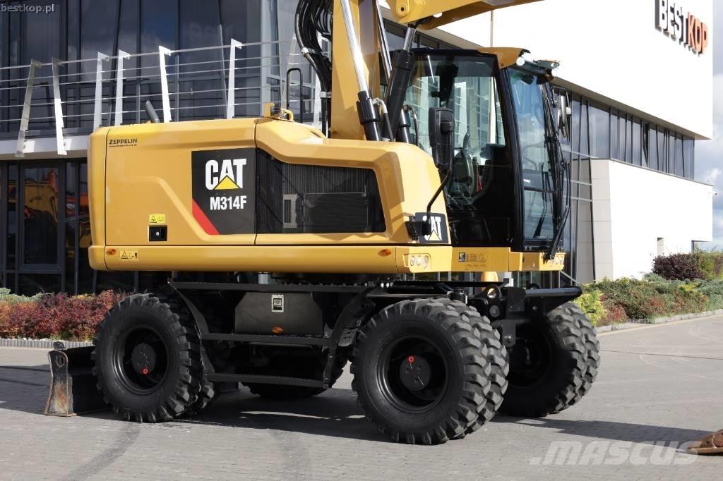 CAT M 314 F Gumikerekes kotrók