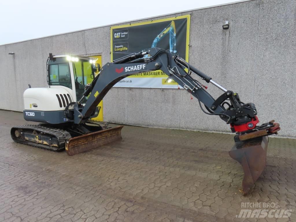 Schaeff TC 60 Mini kotrók < 7t