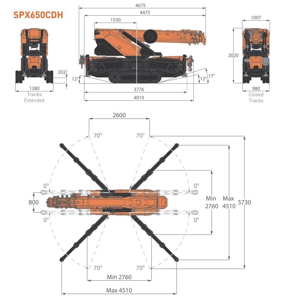 Jekko SPX650CDH Mini daruk