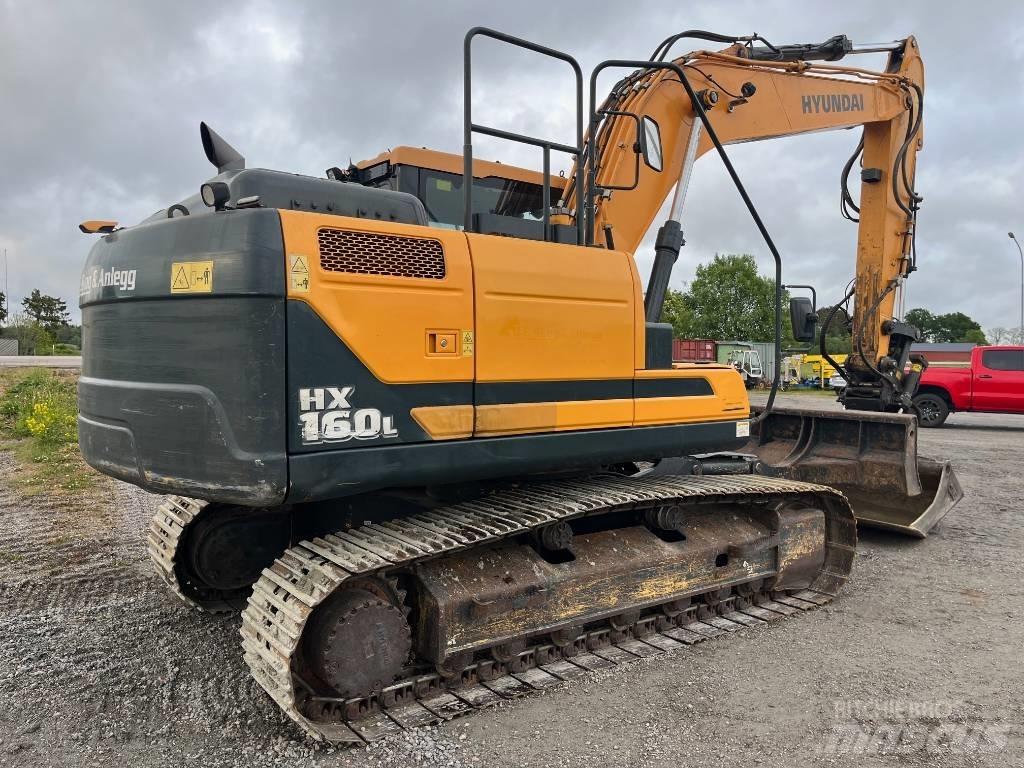 Hyundai HX 160 L Lánctalpas kotrók