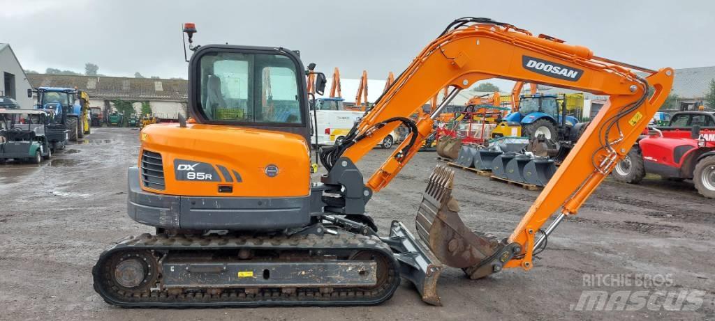 Doosan DX85-3 Mini kotrók < 7t