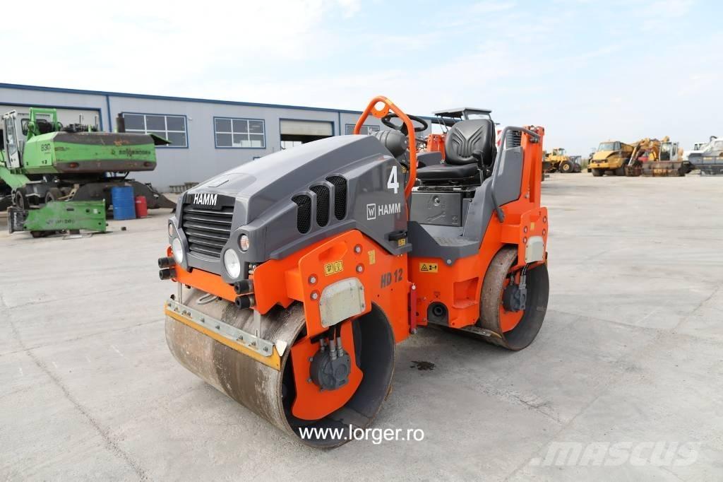 Hamm HD 12 VV Ikerdobos hengerek