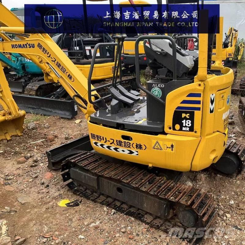 Komatsu PC 18 Mini kotrók < 7t
