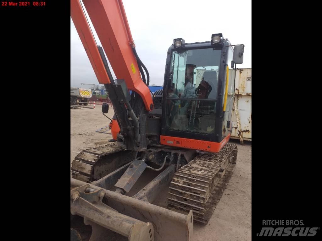 Kubota KX 080-4 Közepes (midi) kotrók 7 t - 12 t
