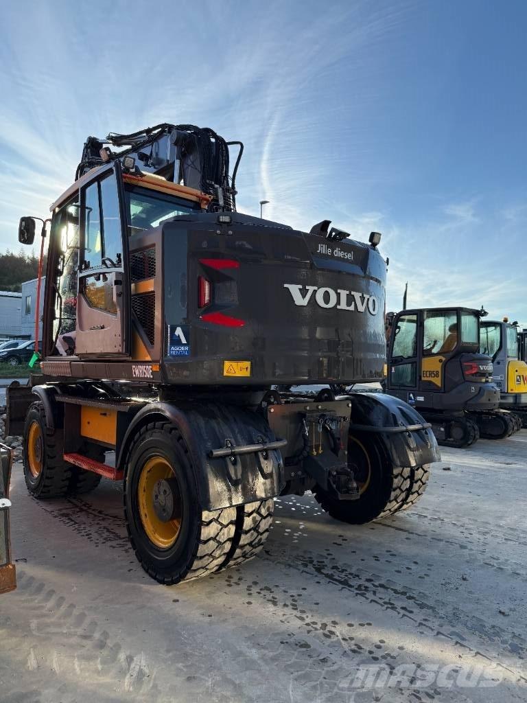 Volvo EWR 150 E Gumikerekes kotrók