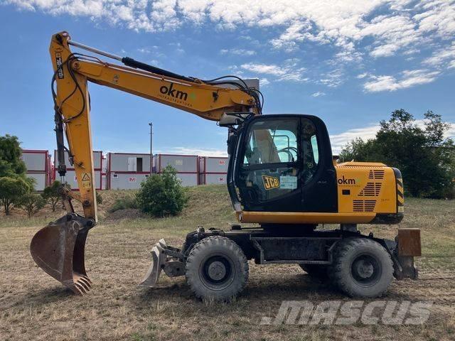 JCB JS 145 W Gumikerekes kotrók