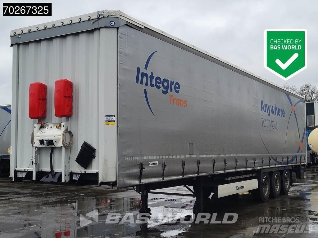 Krone SD 3 axles Elhúzható ponyvás félpótkocsik