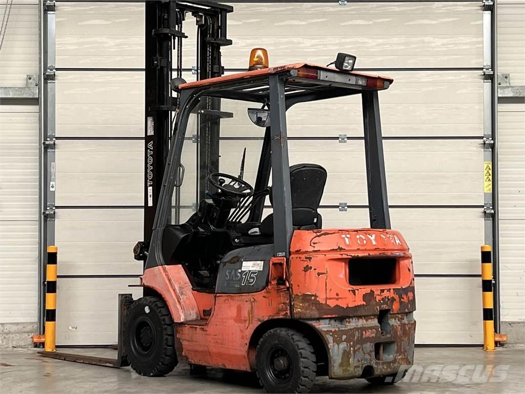 Toyota 02-7FDF15 Dízel targoncák