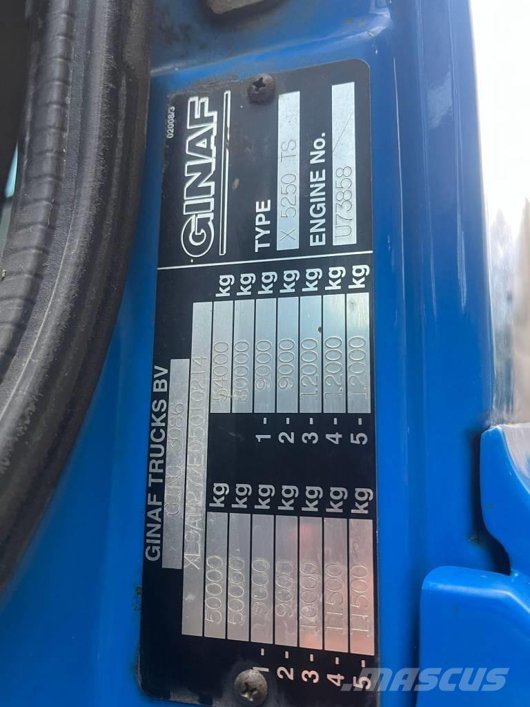 Ginaf X 5250 TS Beton keverők