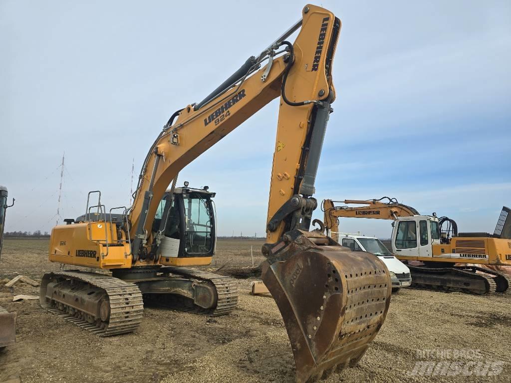 Liebherr R 924 Lánctalpas kotrók