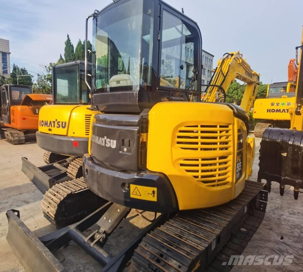 Komatsu PC 55 MR Mini kotrók < 7t