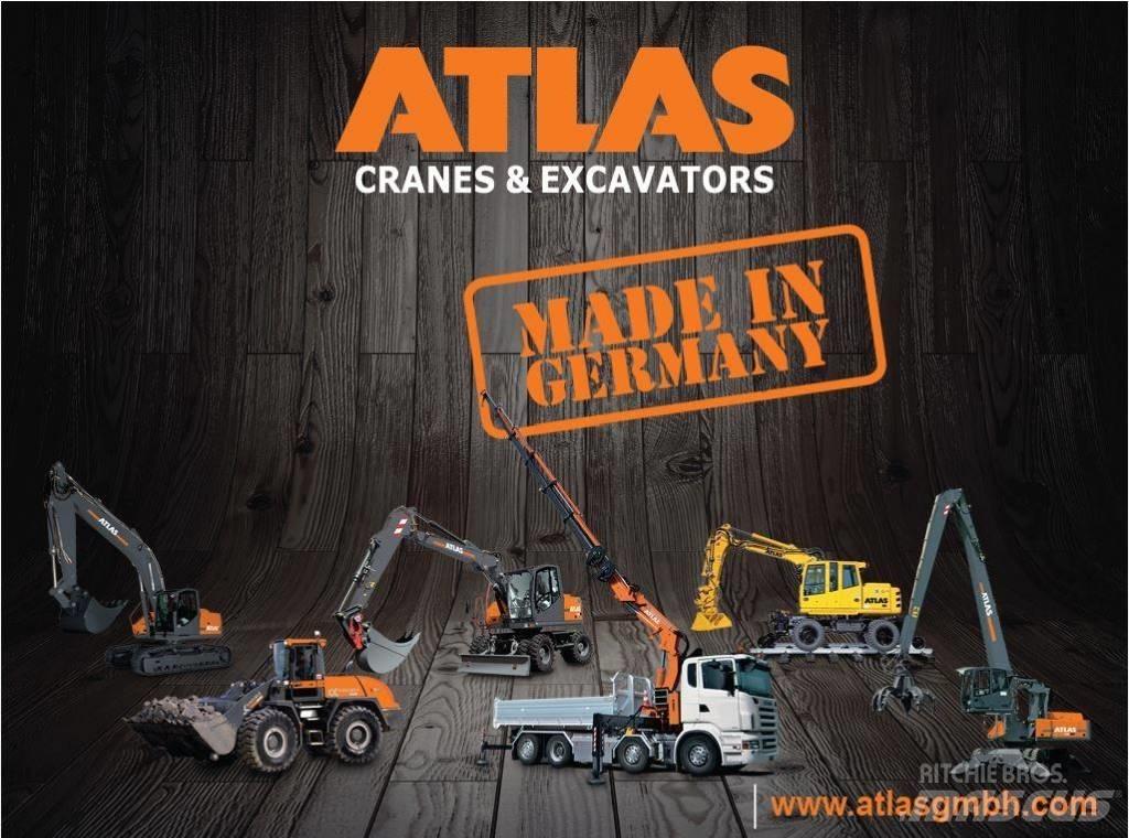 Atlas 155W Gumikerekes kotrók