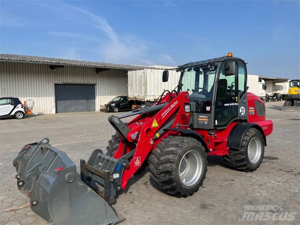 Weidemann WM4080 Gumikerekes homlokrakodók